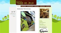 Desktop Screenshot of destinationterredejeux.fr